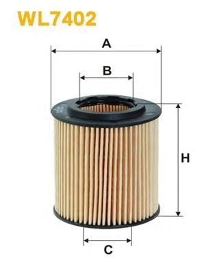WIX FILTERS wl7402 -  Фильтр масляный двигателя